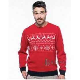 Karácsonyi mintás pulóver