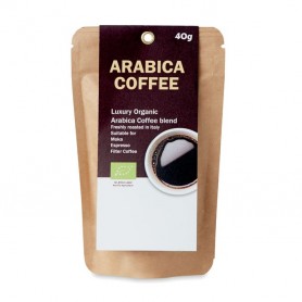 Organikus Arabica kávé, 75 gramm