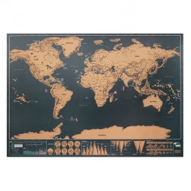 Kaparós világtérkép papírból