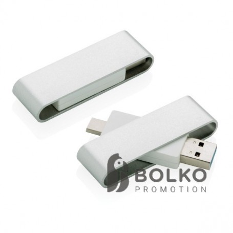 Pivot USB C típussal, szürke